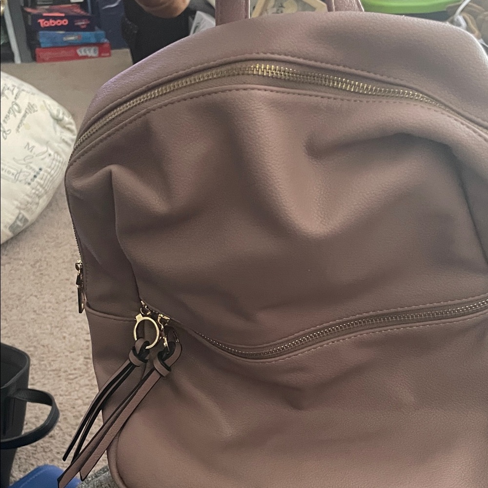 Stylish Mauve Backpack